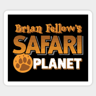 Brian Fellow's Safari Planet - logo Sticker